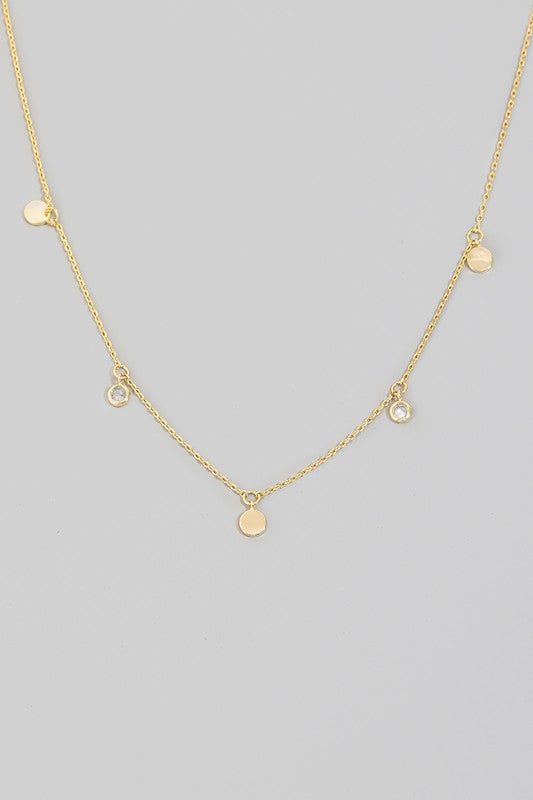 Coin Charms Necklace